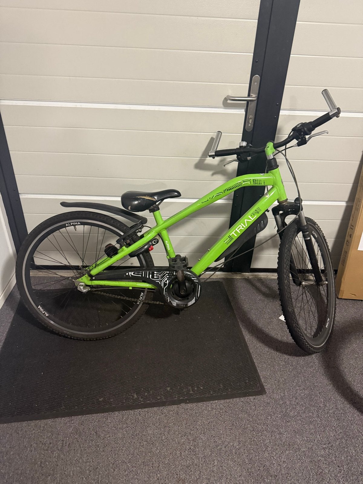 Groene Trial mountainbike - Gebruikt 26 inch, Gebruikt, Hardtail, 53 tot 57 cm, Ophalen