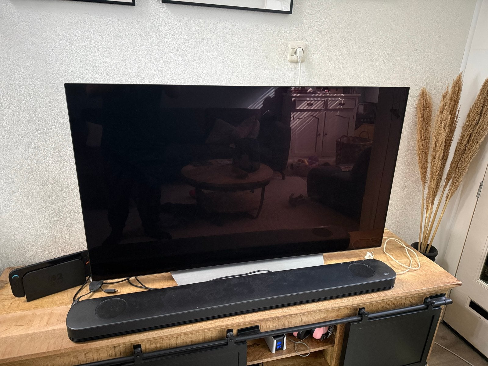 LG OLED55C7V Zwart