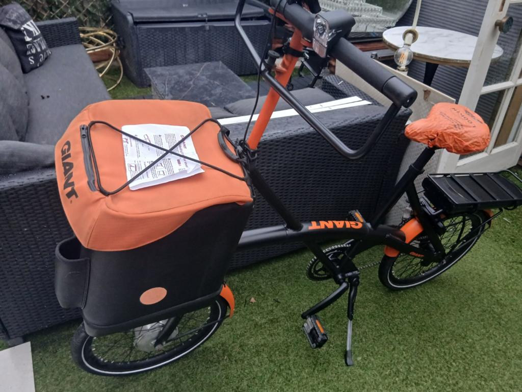 Electrische Giant fiets met slot als stuur, Ophalen of Verzenden, 1 kind