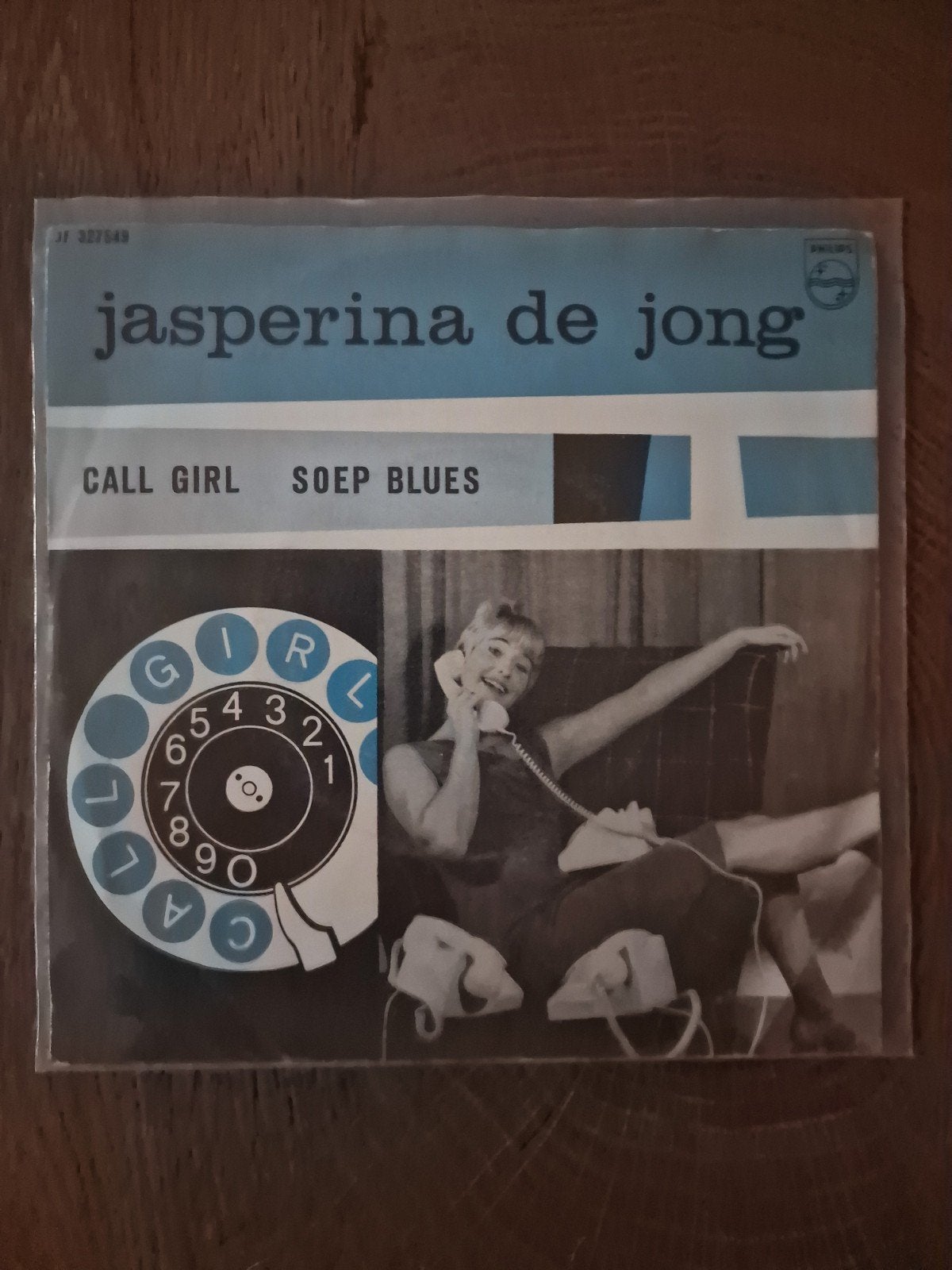 Jasperina de Jong - Call Girl / Soep Blues (Vinyl Single), Gebruikt, 7 inch, Ophalen of Verzenden, EP