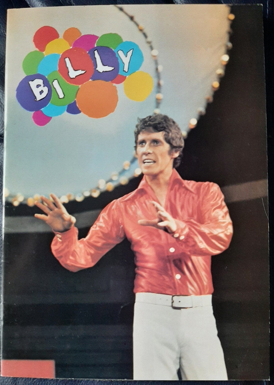 Programma Musical Billy in Drury Lane, London 1974, Ophalen of Verzenden, Zo goed als nieuw, Boek, Tijdschrift of Artikel