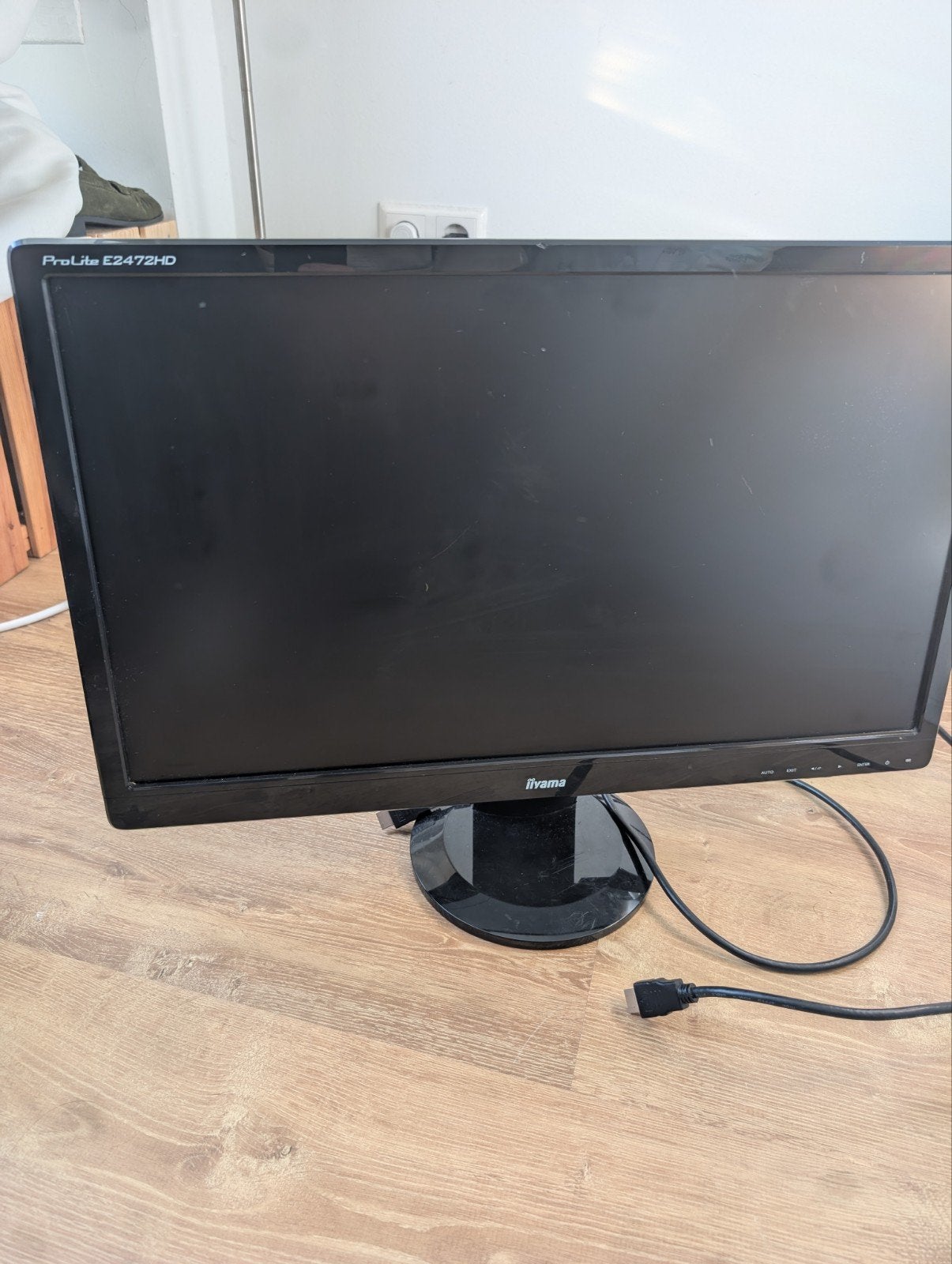 iiyama ProLite E2472HD monitor, Computers en Software, Ophalen, HDMI, Full HD, Zo goed als nieuw