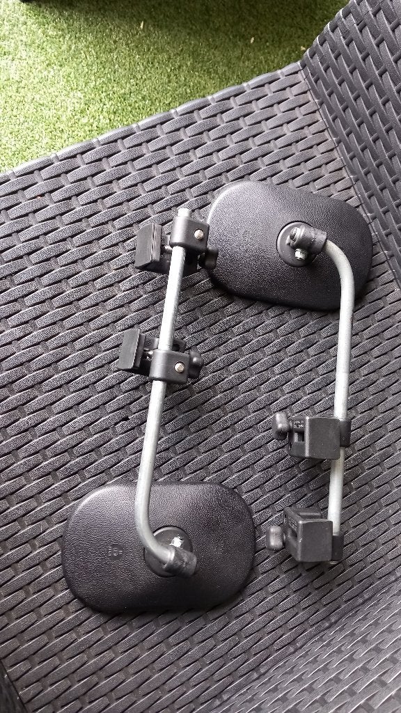 caravan opzetspiegels, Caravans en Kamperen, Caravan accessoires, Ophalen, Zo goed als nieuw