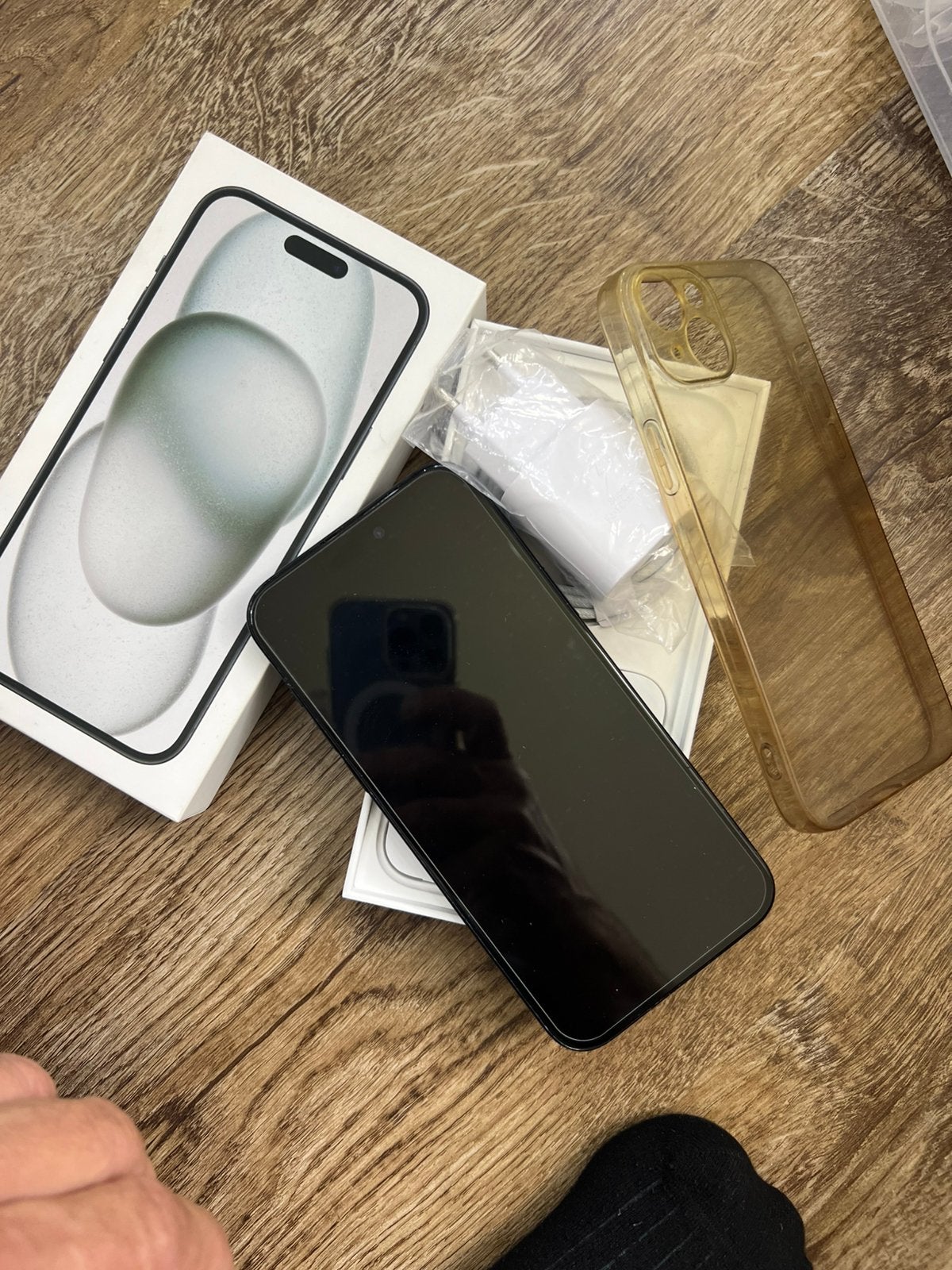 iPhone 15 plus 128 gb batterij 86%, 86 %, Zwart, Ophalen of Verzenden, Zonder simlock