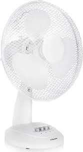 WAAIER TAFELVENTILATOR WIT 30 CM VENTILATOR FAN BLOWER, Ophalen of Verzenden, Nieuw