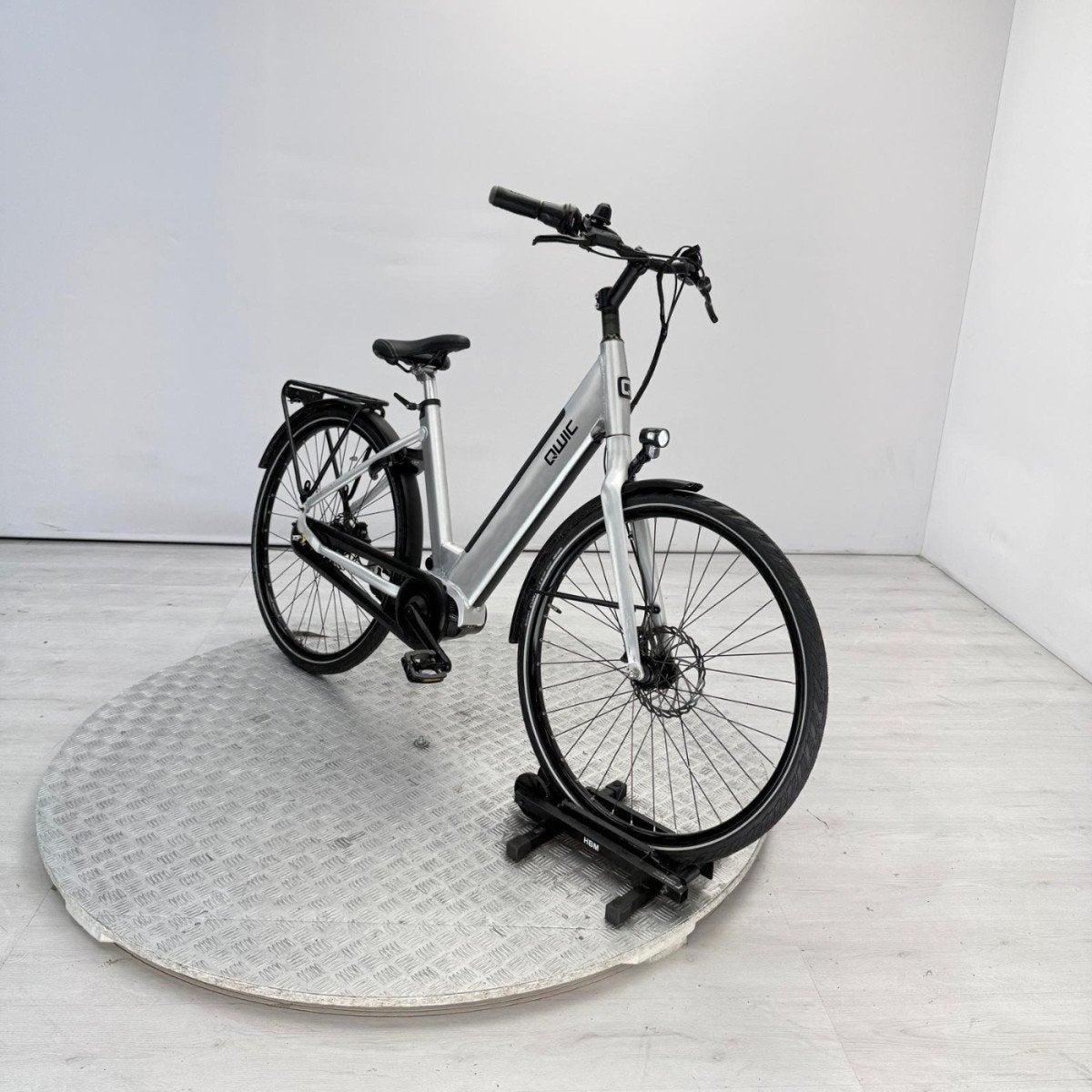 Qwic Professional MN7 | 500WH | Dames Chroom 50cm, Fietsen en Brommers, Ophalen, Qwic, Gebruikt, -