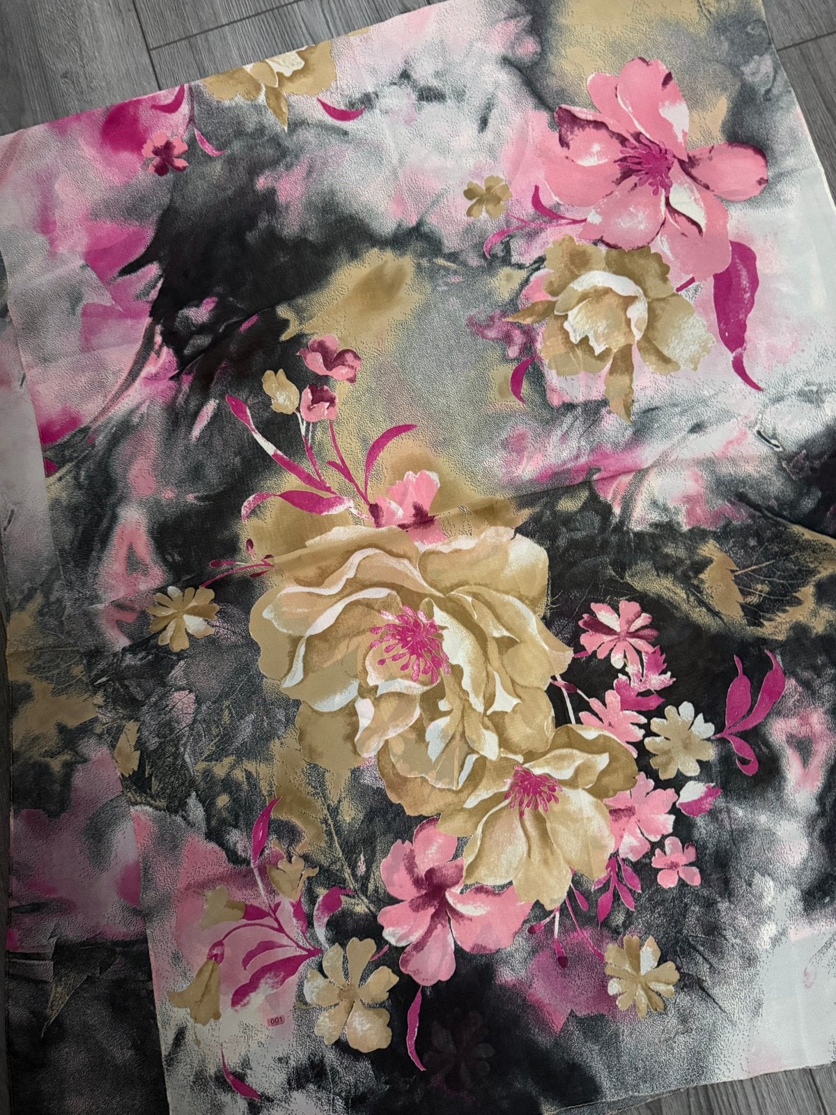 Nieuwe Sjaal met Prachtige Bloemenprint, Kleding | Dames, Ophalen of Verzenden, Nieuw