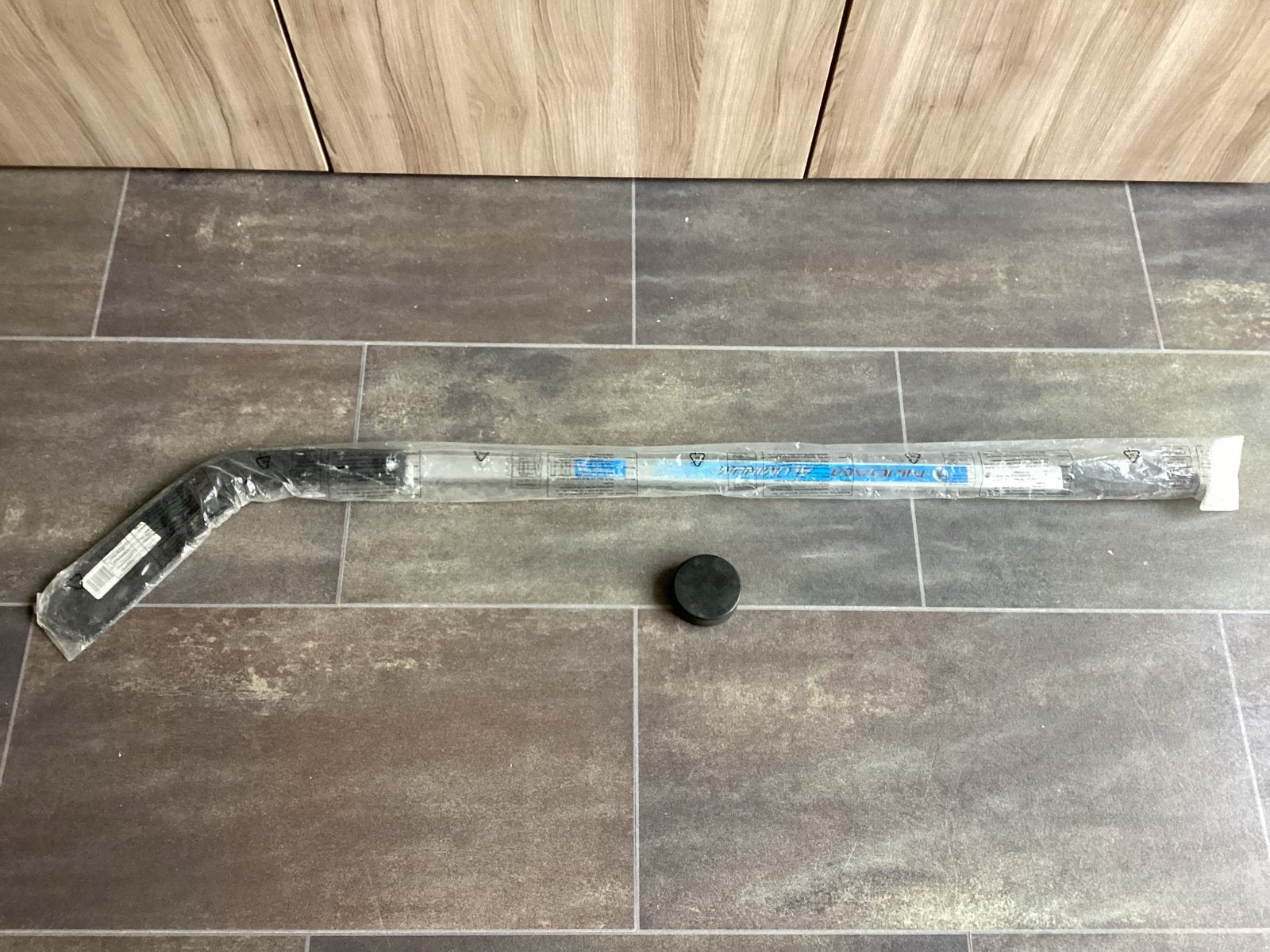 Nijdam IJshockey Stick & Puck - Kids Links/Rechts - NIEUW!, Sport en Fitness, Ophalen of Verzenden, Nieuw, Stick