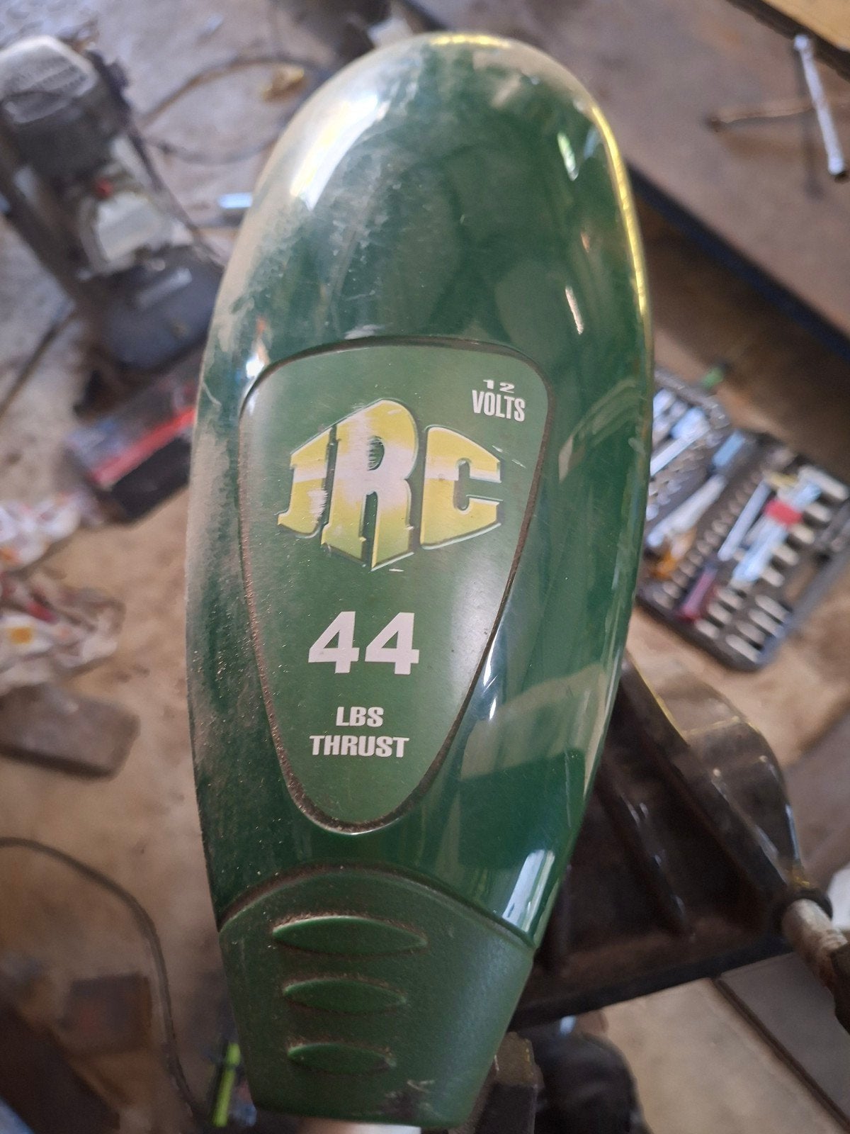 IRC 44 LBS Stuwkracht Trollingmotor met 105Ah Accu, Ophalen, Gebruikt, Motor en Techniek