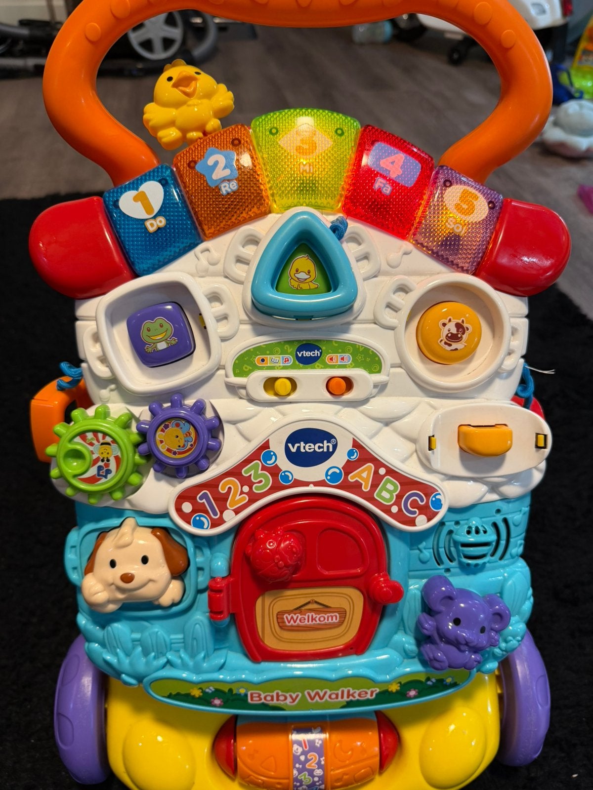 Vtech babywalker gebruikt, Kinderen en Baby's, Speelgoed | Vtech, Ophalen, Zo goed als nieuw, 6 maanden tot 2 jaar