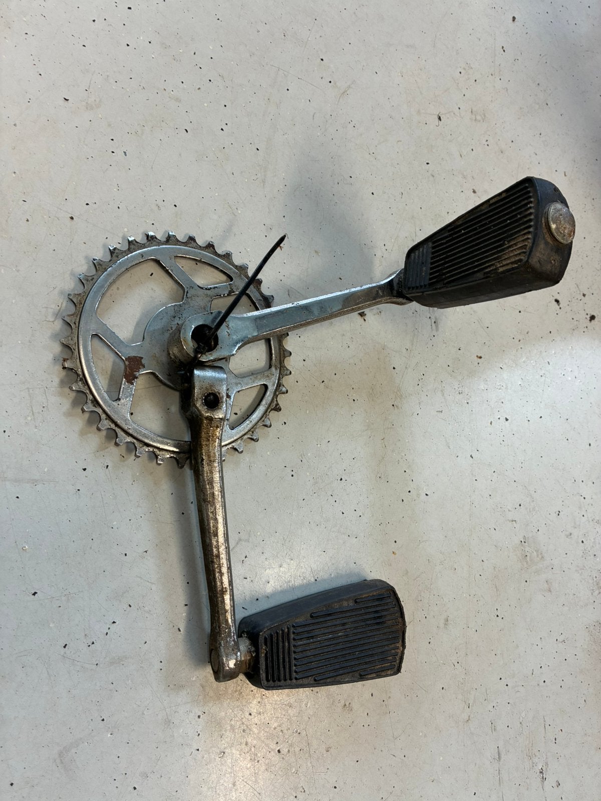 Trappers / cranks / pedalen oldtimer brommer, Ophalen, Gebruikt, Overige typen, Overige merken