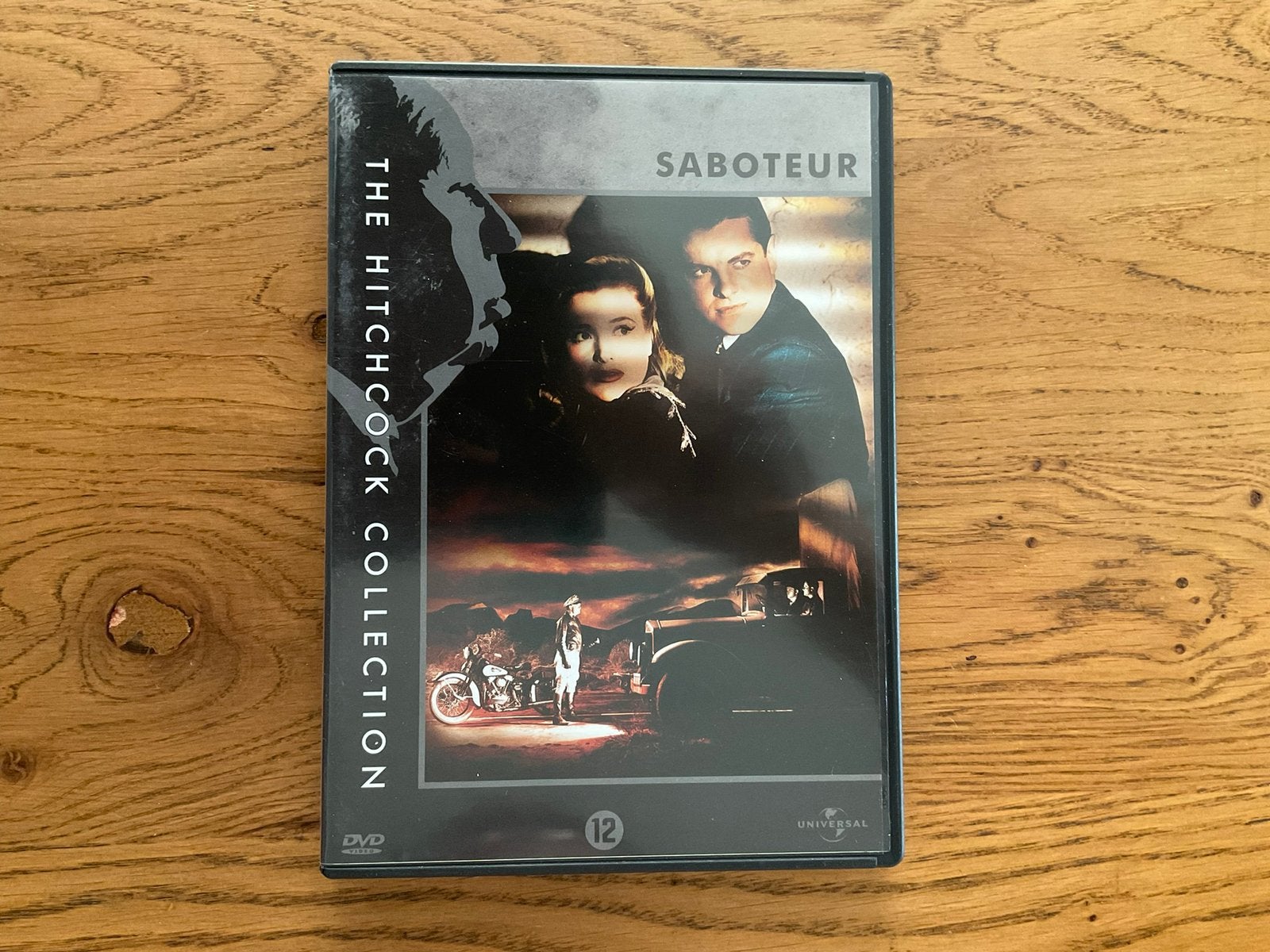 Saboteur, Alfred Hitchcock, Robert Cummings, Priscilla Lane., Ophalen of Verzenden, Zo goed als nieuw