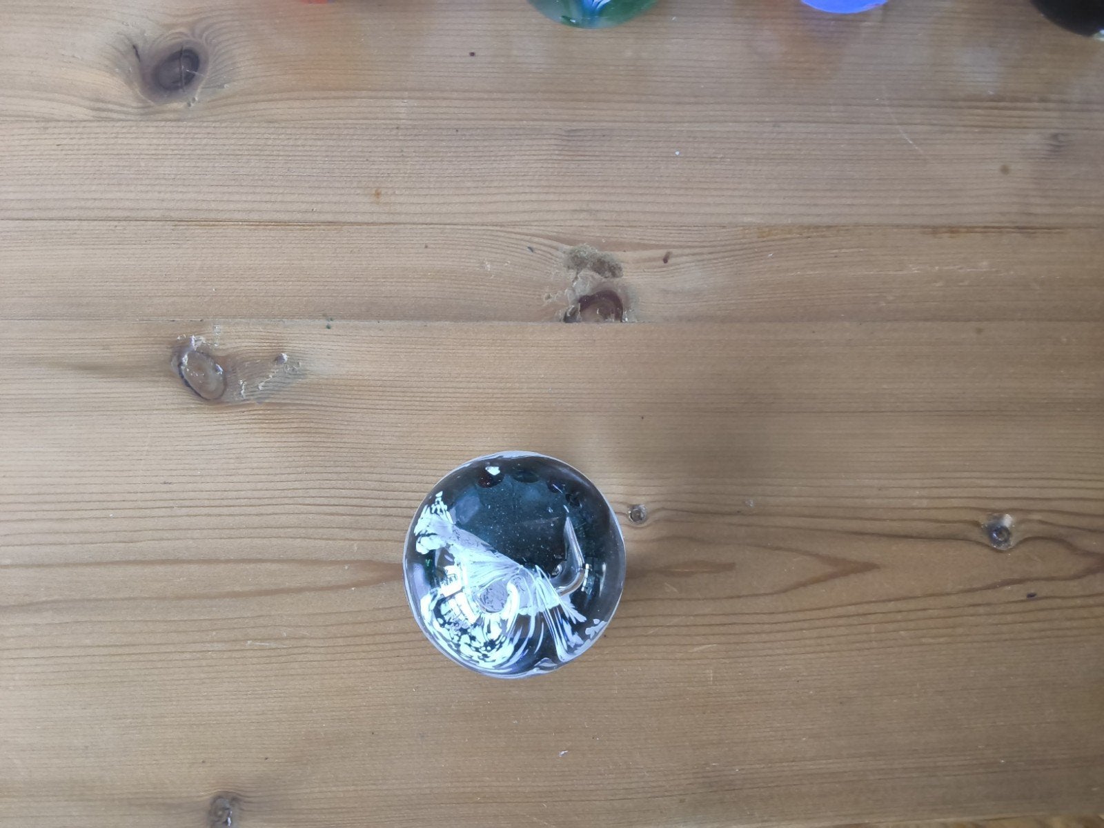 Glazen presse-papier, Ophalen of Verzenden, Zo goed als nieuw