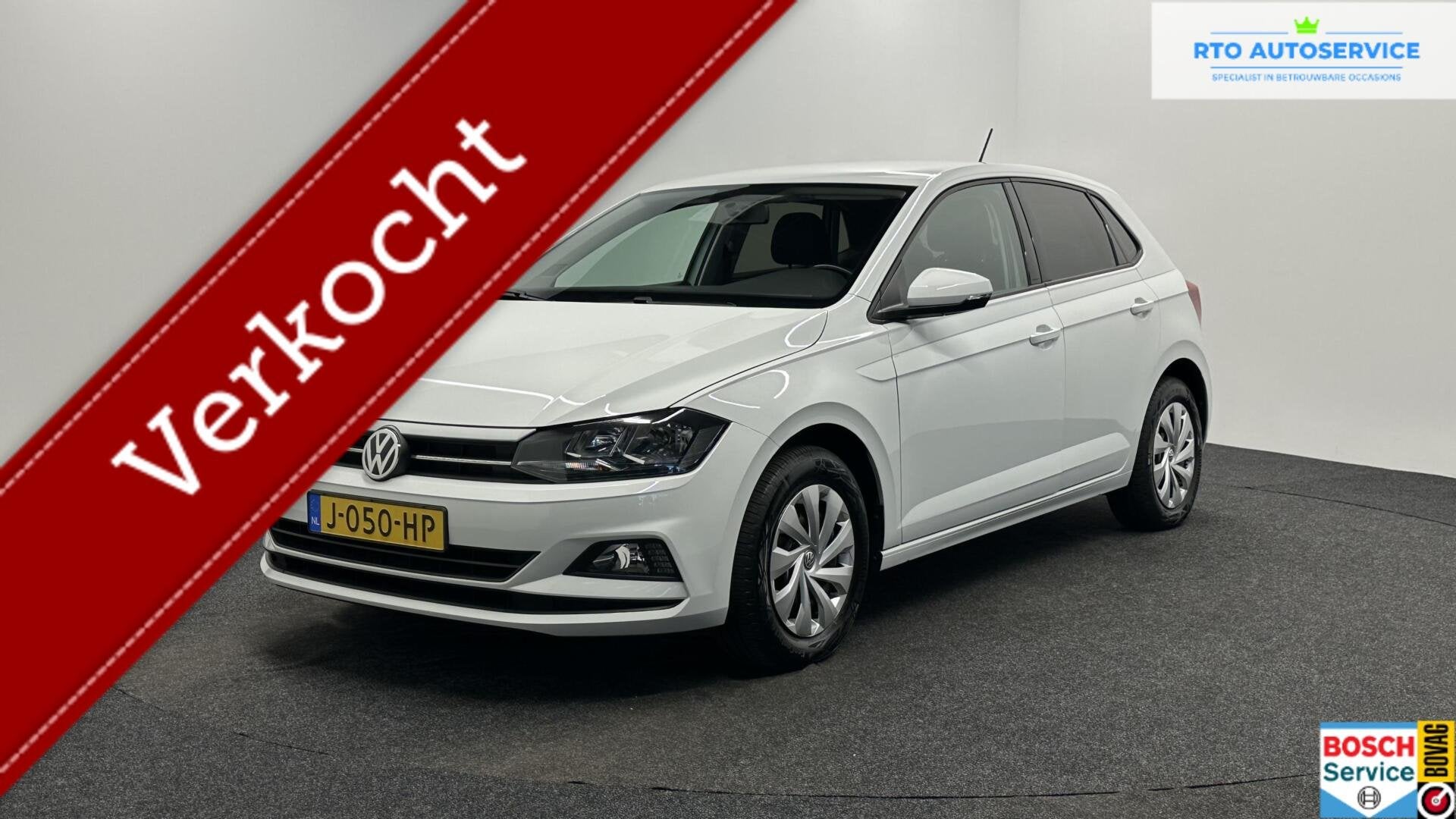 Volkswagen Polo 1.0 TSI Comfortline CARPLAY NAVI ADAPTIEF CR, Auto's, Volkswagen, Voorwielaandrijving, Stof, Gebruikt, 95 pk
