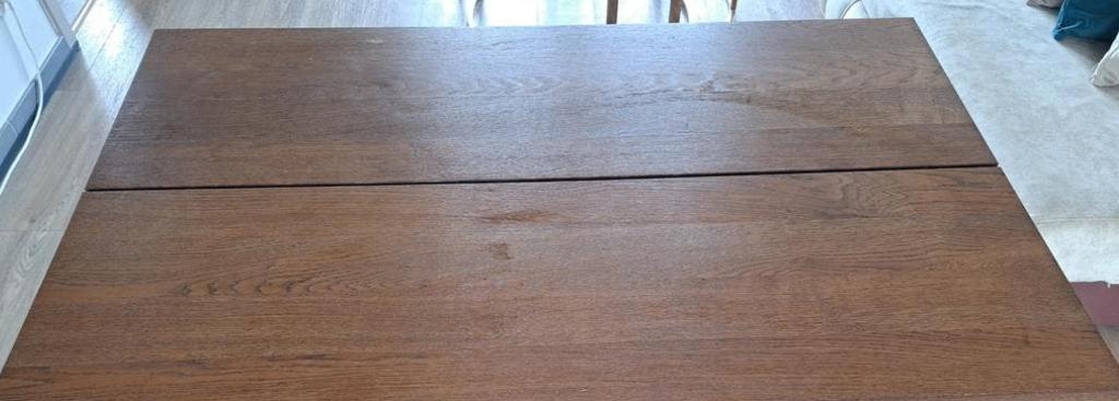 IKEA Morbylanga Eikenfineer Tafel 140x85, Ophalen, 100 tot 150 cm, Nieuw, 50 tot 100 cm