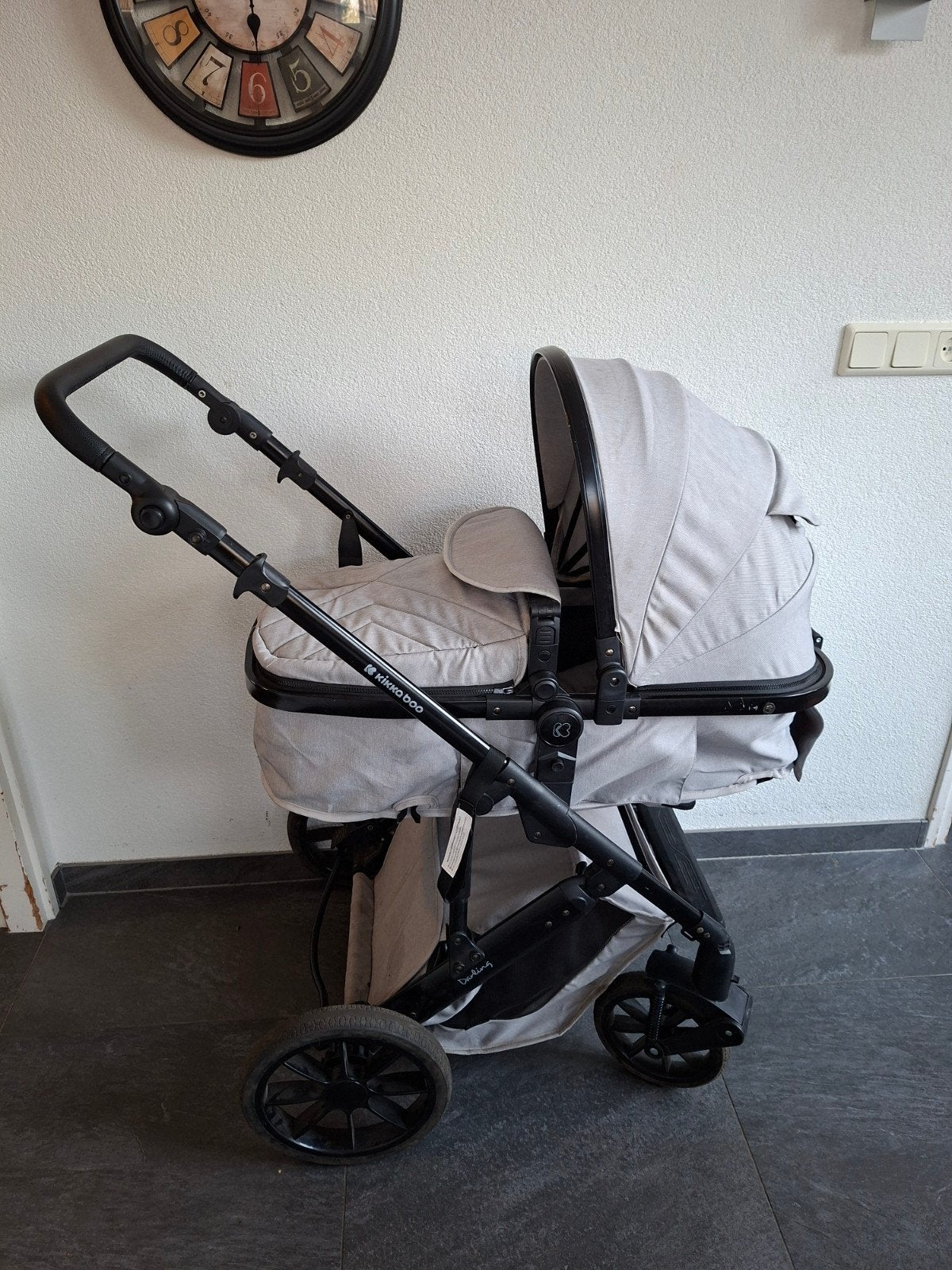 Kinderwagen met maxicosi, Ophalen, Gebruikt, Overige merken