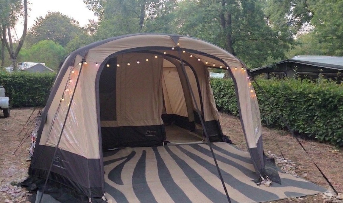 Bardani Royal Prestige 410 Air RSC Tent met Europa Carrier, Caravans en Kamperen, Tenten, Ophalen, Nieuw, Tot en met 6