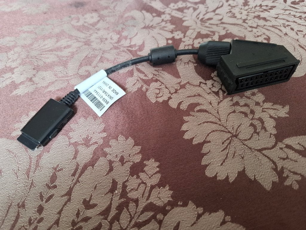 Kabel scart adapter BN 39 01154A, Audio, Tv en Foto, Audiokabels en Televisiekabels, Ophalen of Verzenden, Zo goed als nieuw, Minder dan 2 meter