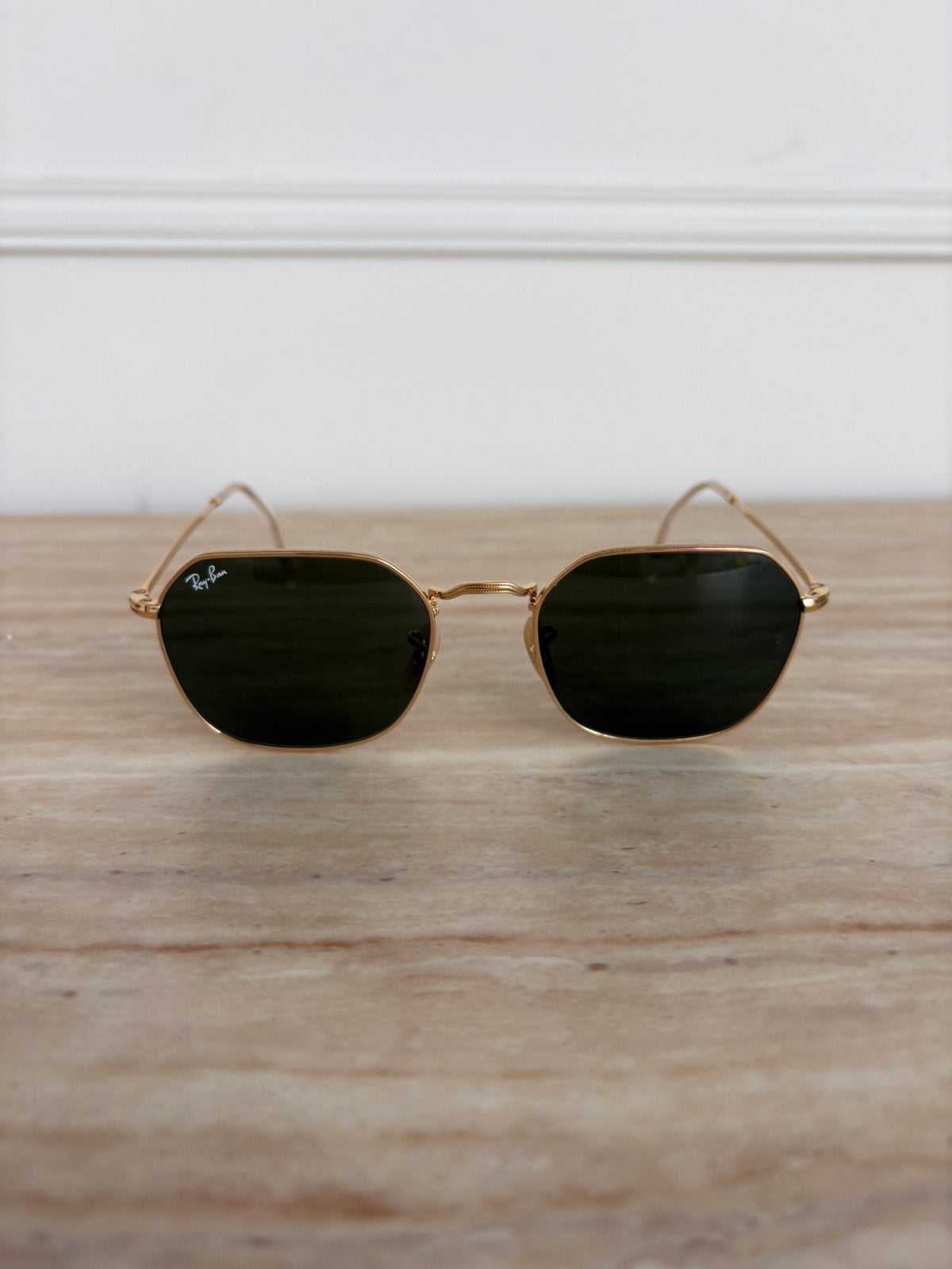 Rayban Arista Goud Nieuw Te koop !!, Ophalen of Verzenden, Zo goed als nieuw, Ray-Ban