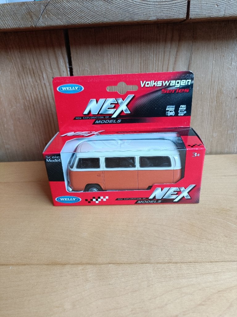 Welly VW T2 Bus   1 : 34/36, Ophalen of Verzenden, Nieuw, Auto, Overige merken