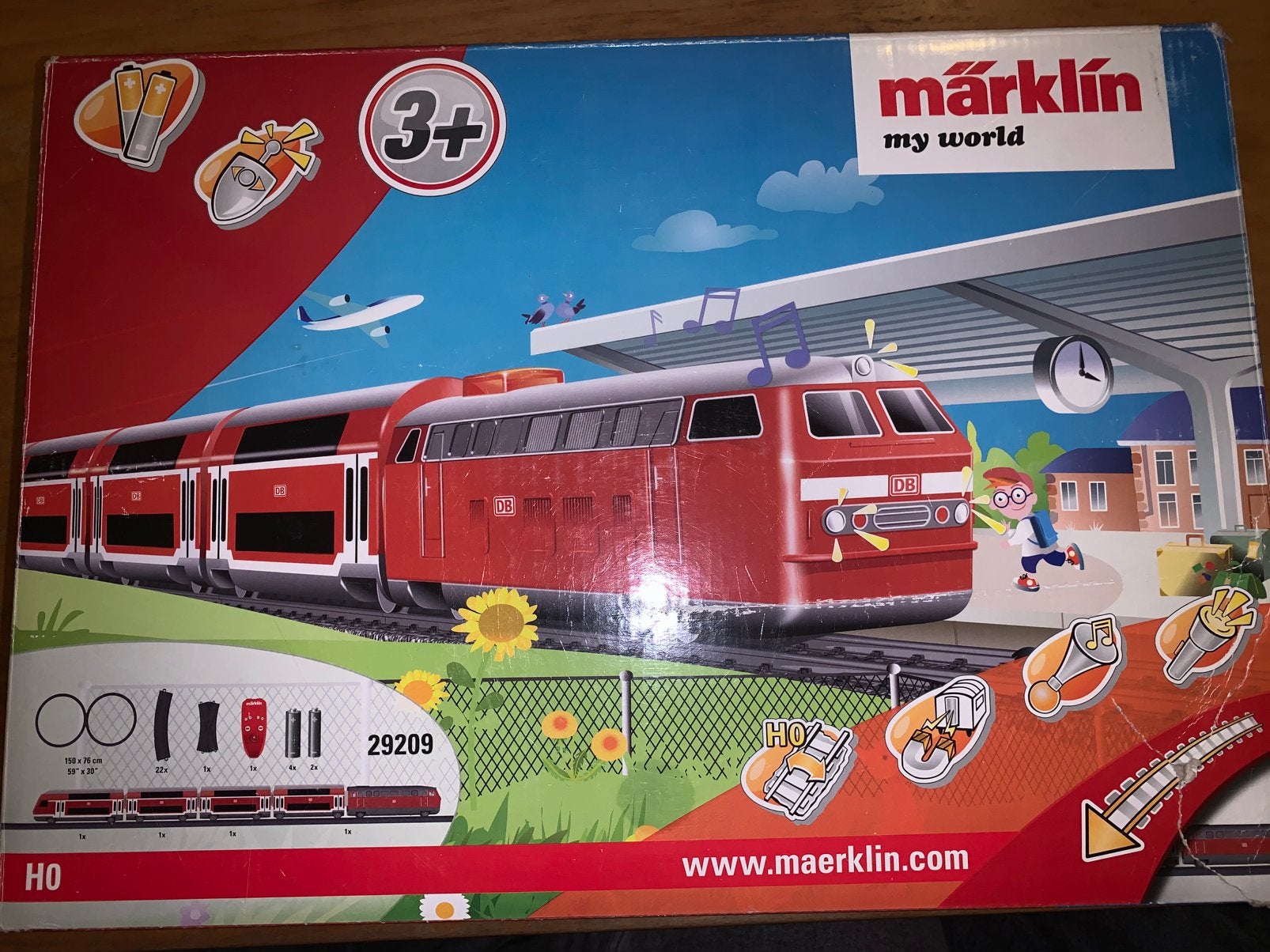 Marklin My World Regional Express DB, Wisselstroom, Ophalen of Verzenden, Märklin, Gebruikt