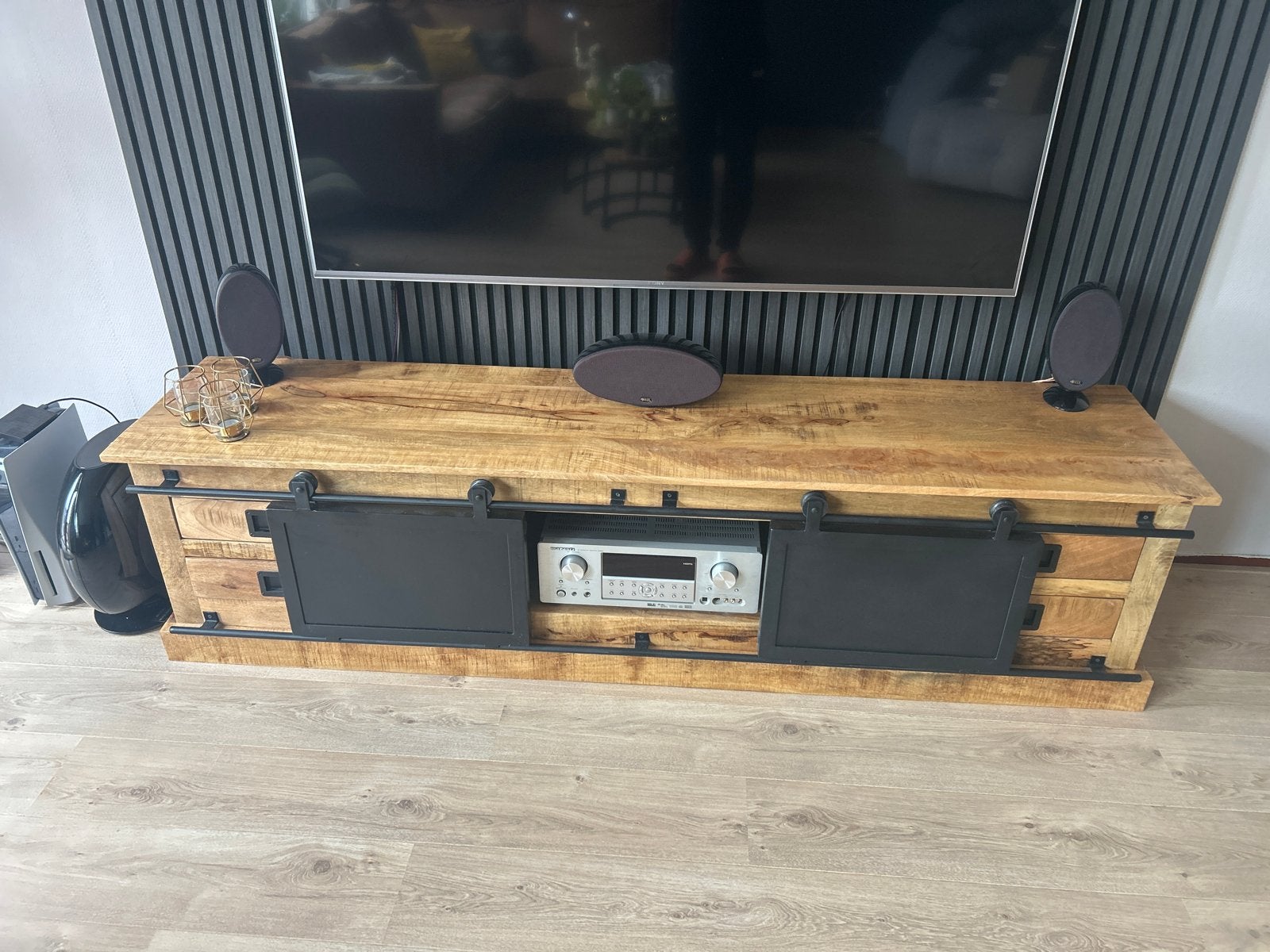KEF surround  set met Marantz SR5002 AV Surround Receiver, Audio, Tv en Foto, Home Cinema-sets, Gebruikt, 70 watt of meer, 5.1-systeem