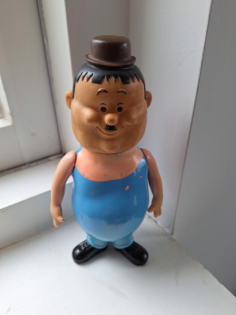 Vintage Laurel & Hardy beeldje - Larry Harmon Pictures, Verzamelen, Ophalen of Verzenden, Gebruikt