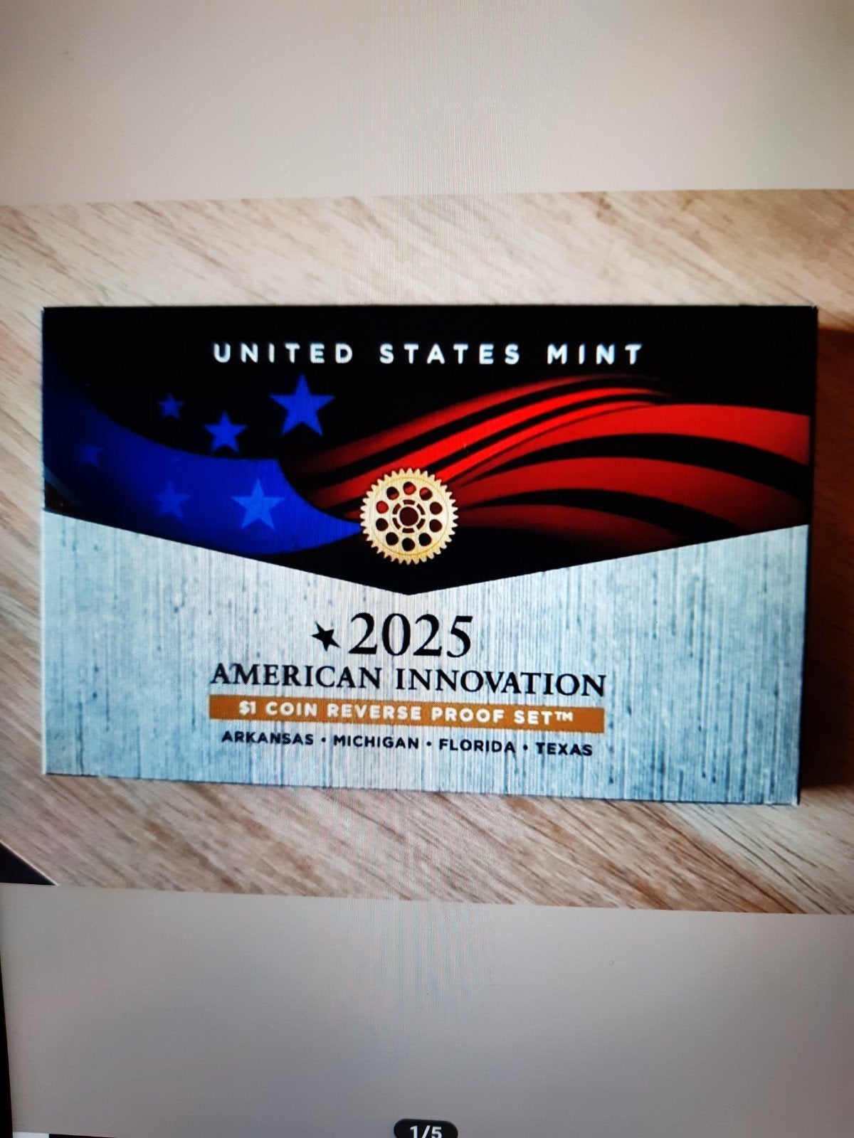 American innovation dollars 2025 proofset  kk f.23.1, Postzegels en Munten, Munten | Amerika, Ophalen, Noord-Amerika