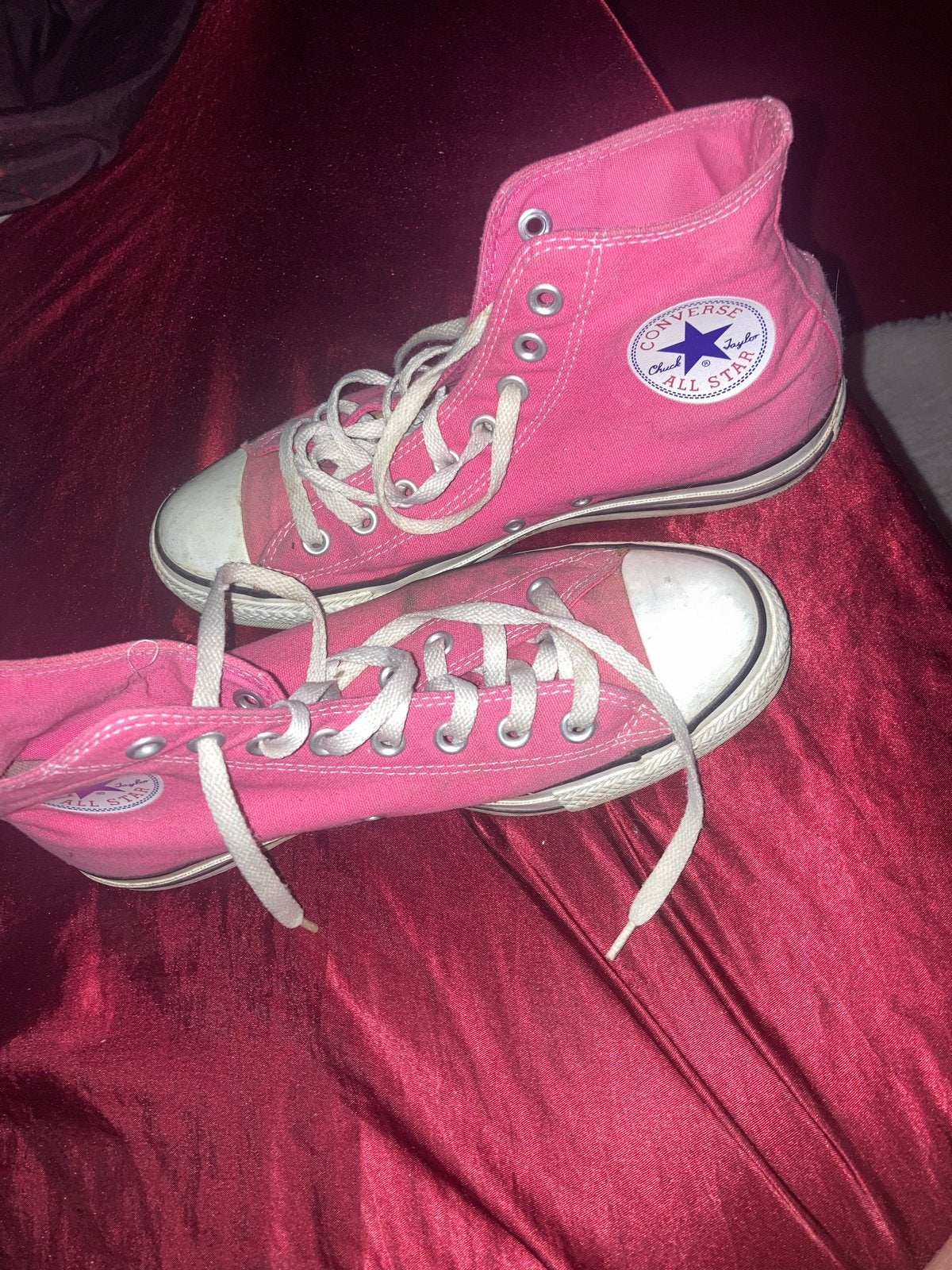 ALL STARS, Kleding | Dames, Ophalen of Verzenden, Zo goed als nieuw, Roze, Sneakers of Gympen