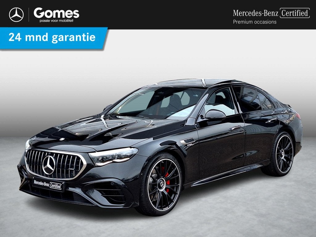 Mercedes-Benz E-klasse AMG 53 HYBRID 4MATIC+ | Panoramadak |, Auto's, Mercedes-Benz, Automaat, Gebruikt, Leder en Stof, Plug-in hybride