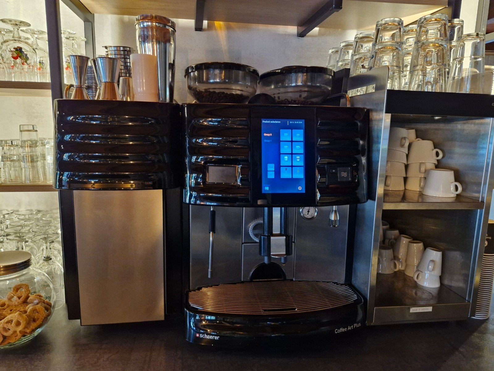 Schaerer Coffee Art Plus bonenkoffie automaat, Ophalen