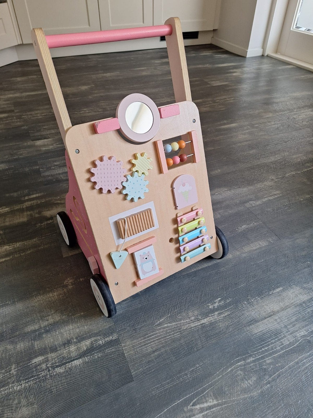 Baby loopwagen, Ophalen, Zo goed als nieuw, Duw- of Trekspeelgoed