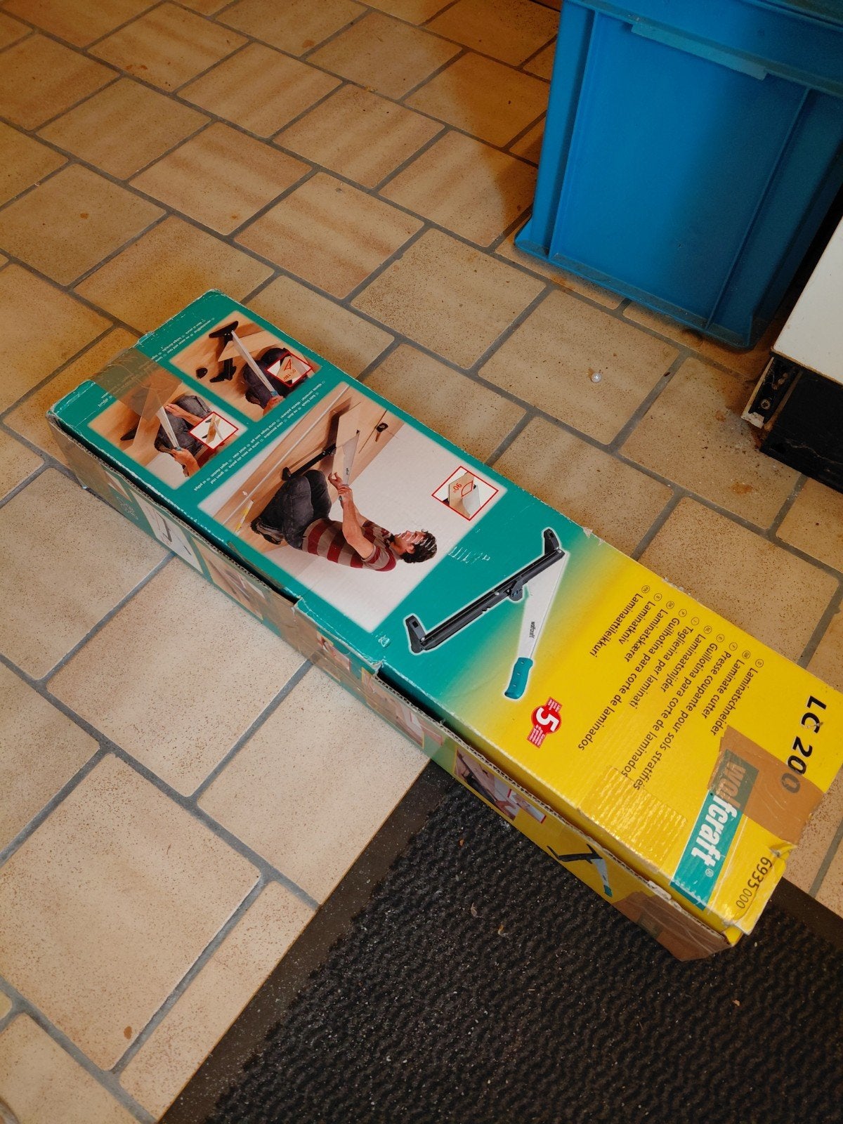 laminaat snijder, Ophalen, Elektrisch