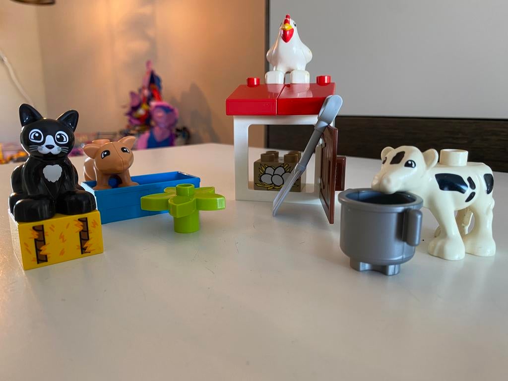 Duplo kinderboerderij 10870, Kinderen en Baby's, Speelgoed | Duplo en Lego, Ophalen of Verzenden, Zo goed als nieuw, Duplo