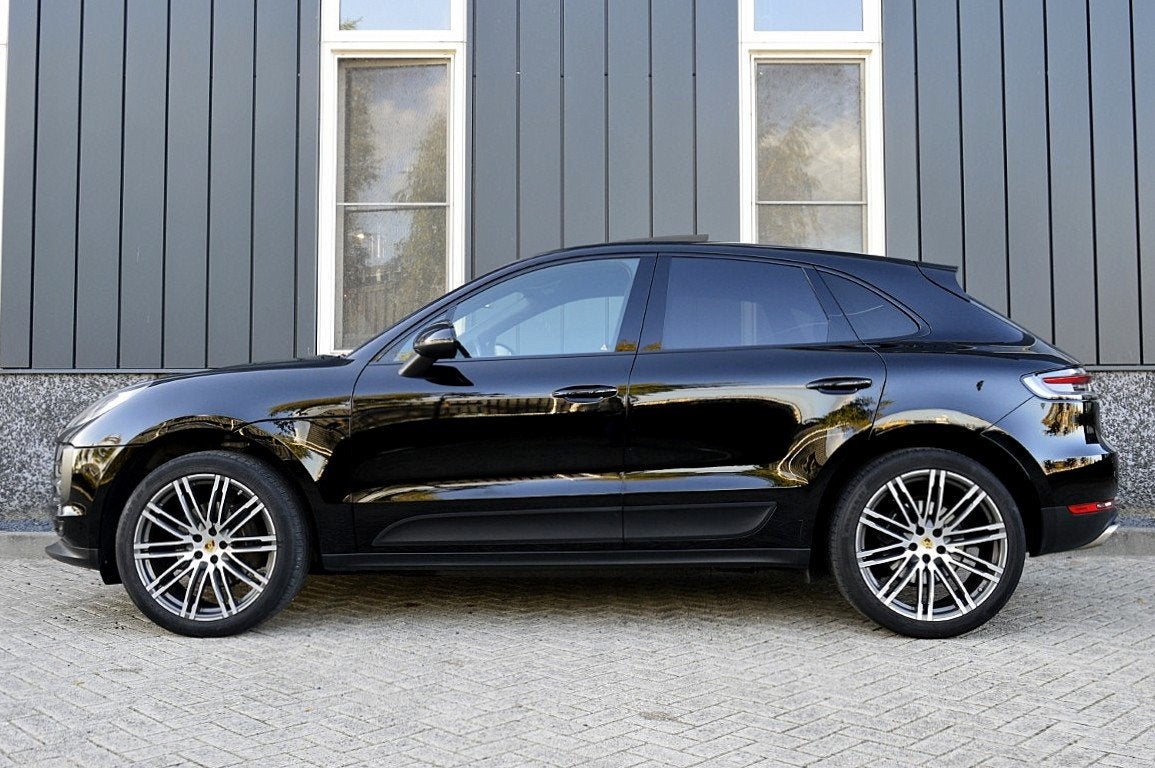 Porsche Macan 2.0 Rijklaarprijs-Garantie Panoramadak Leder 2, Auto's, Automaat, 12 maanden, Gebruikt, Zwart