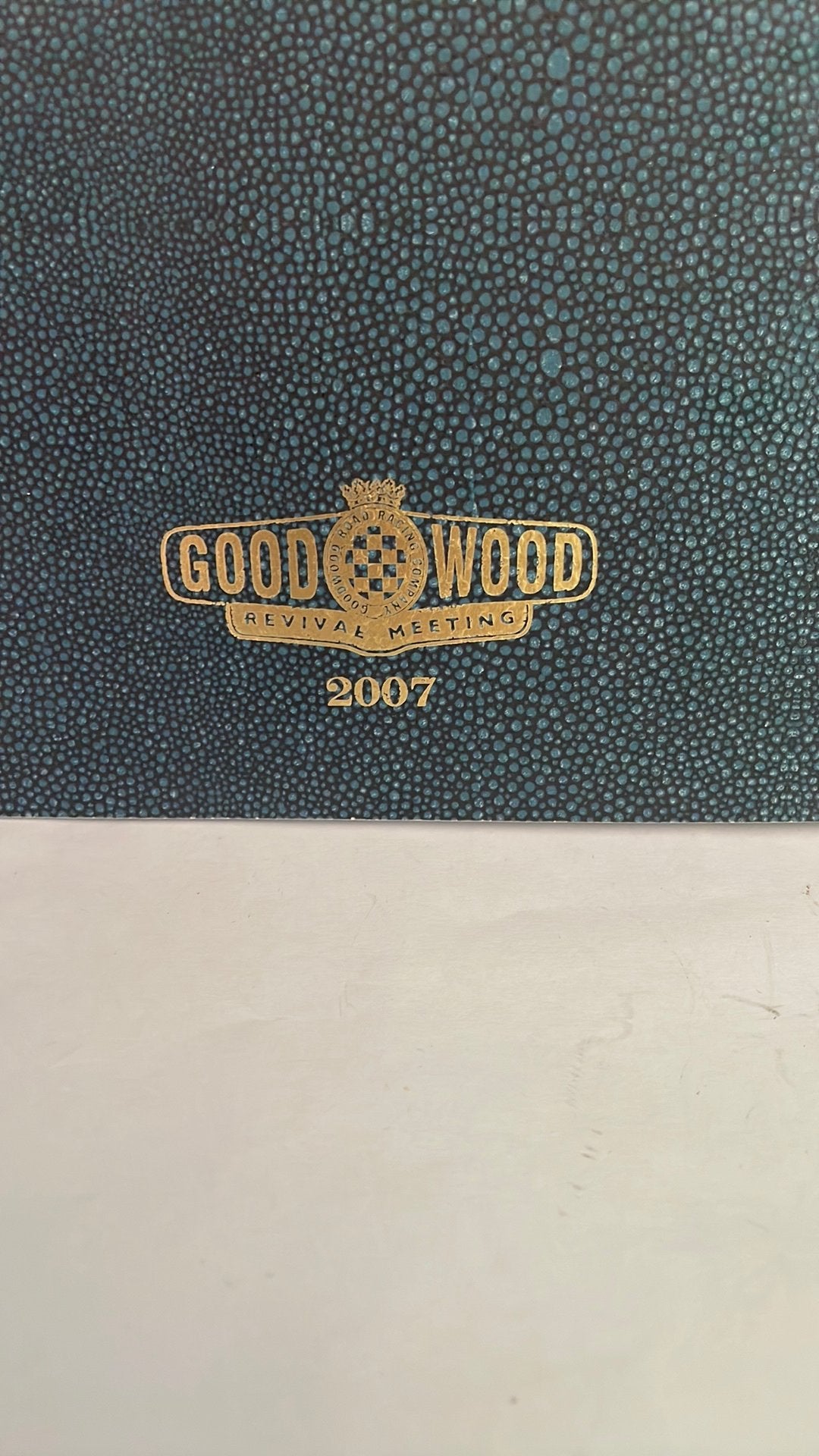 Goodwood festival 2007 boek 94 pag, Ophalen of Verzenden, Zo goed als nieuw, Auto's