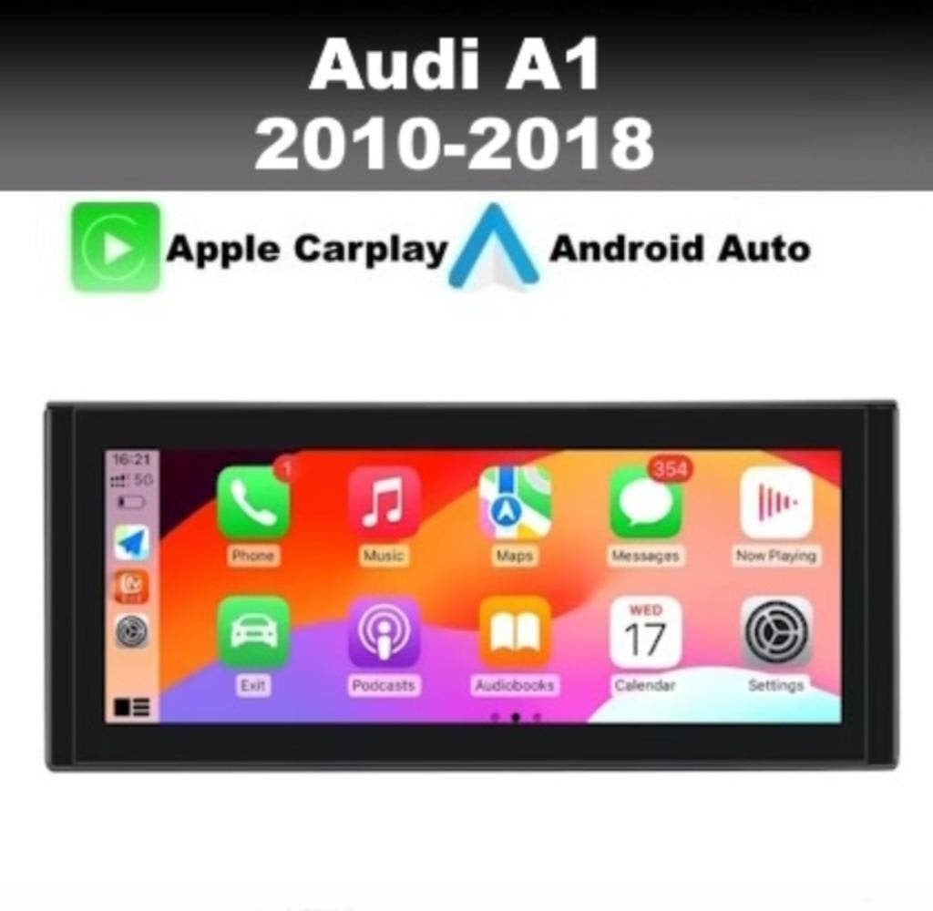 Audi A1 navigatie android 14 bt wifi dab+ apple carplay, Ophalen of Verzenden, Nieuw