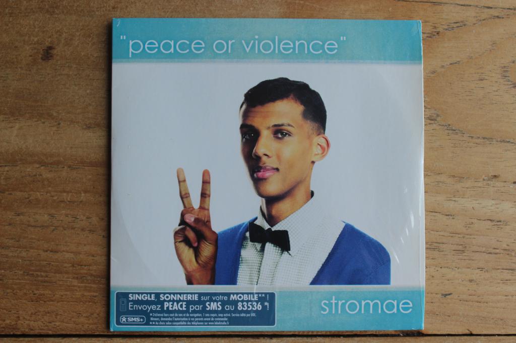 Stromae - Peace Or Violence - CD-single, Ophalen of Verzenden, 2000 - 2009, Zo goed als nieuw
