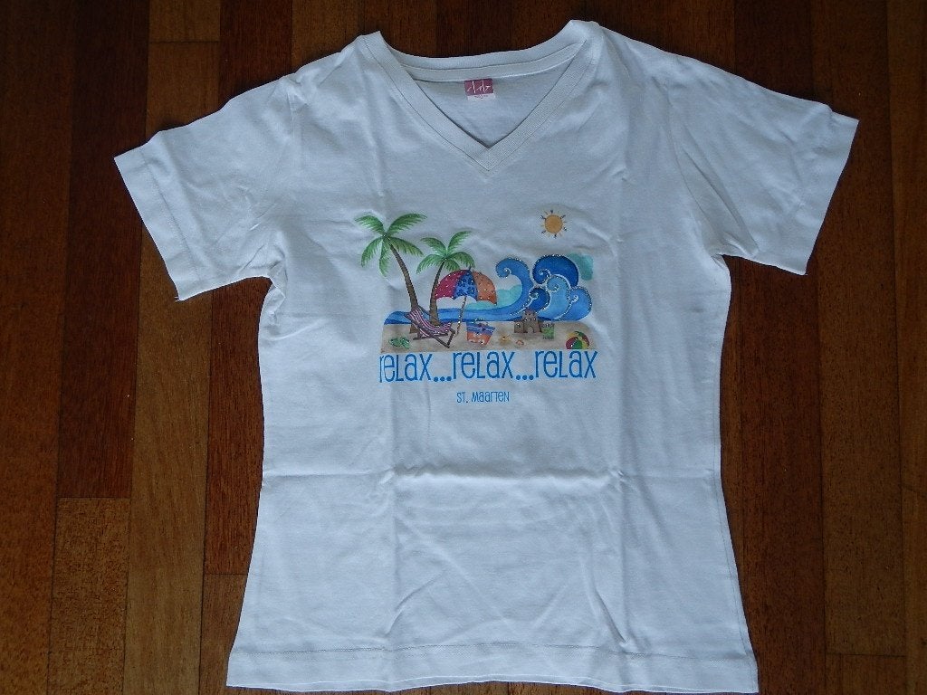 T-shirt voor dames, maat SS, NIEUW, Wit, Nieuw, Ophalen of Verzenden, Korte mouw