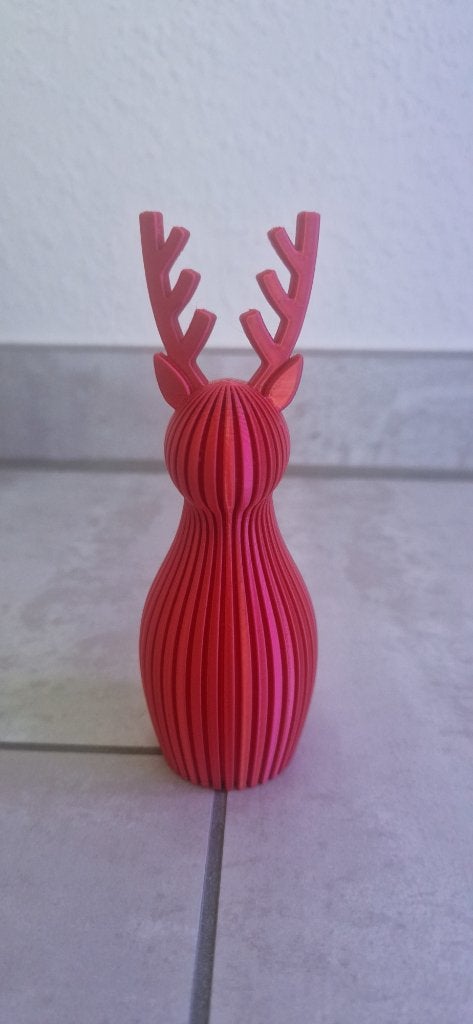 Rendier – 3D-kerstdecoratie, Ophalen of Verzenden, Nieuw