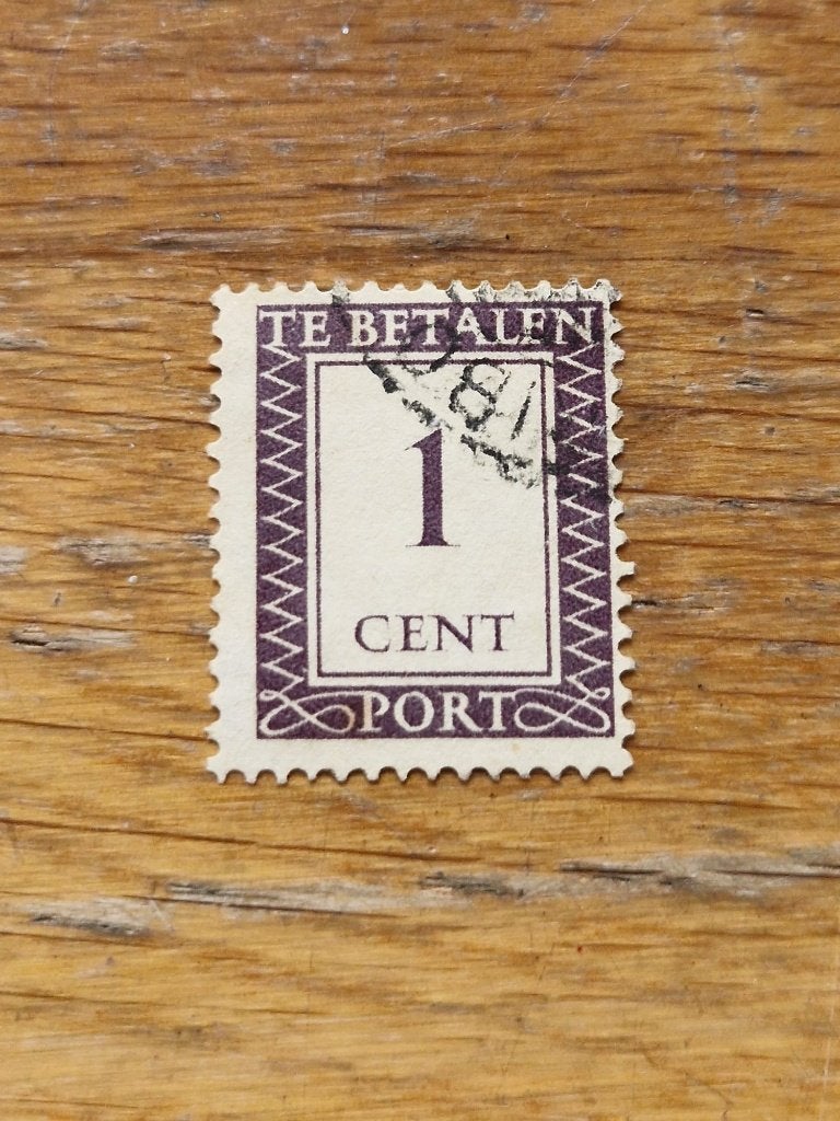 suriname gestempeld portzegel nr P36, Ophalen of Verzenden