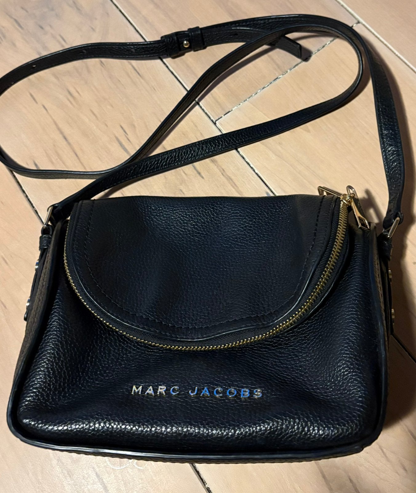 Marc Jacobs tas, zwart, Verzenden, Zo goed als nieuw, Zwart, Schoudertasje
