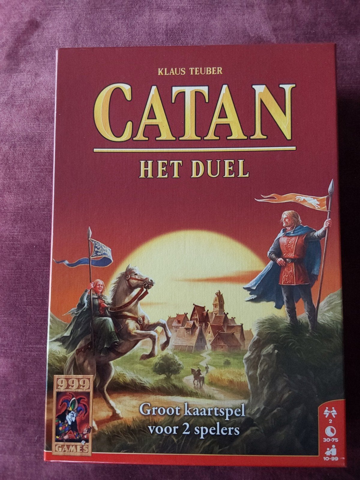 Catan: Het Duel - Groot kaartspel voor 2 spelers, Een of twee spelers, Ophalen, Gebruikt, 999 Games