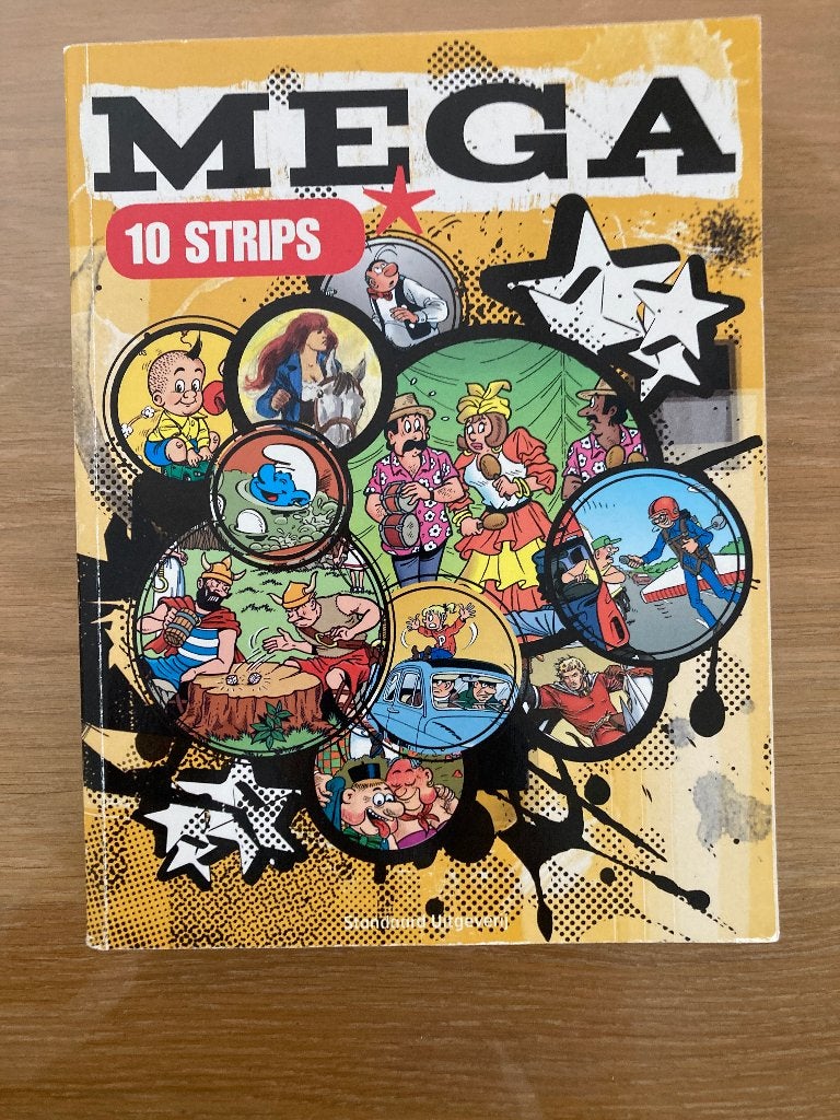 Mega 10 Strips - Diverse stripboeken in één bundel, Boeken, Diverse auteurs, Ophalen of Verzenden, Zo goed als nieuw, Meerdere stripboeken