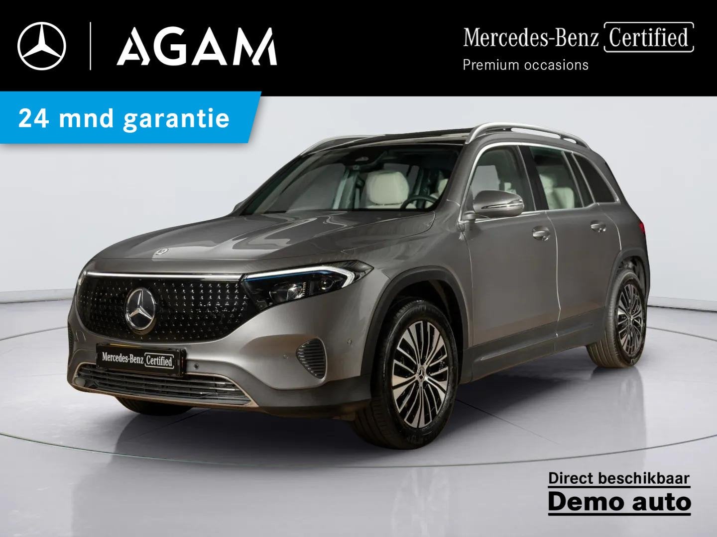 Mercedes-Benz EQB 250+ Business Solution Luxury Panorama dak, Dealer onderhouden, 445 min, Origineel Nederlands, SUV of Terreinwagen
