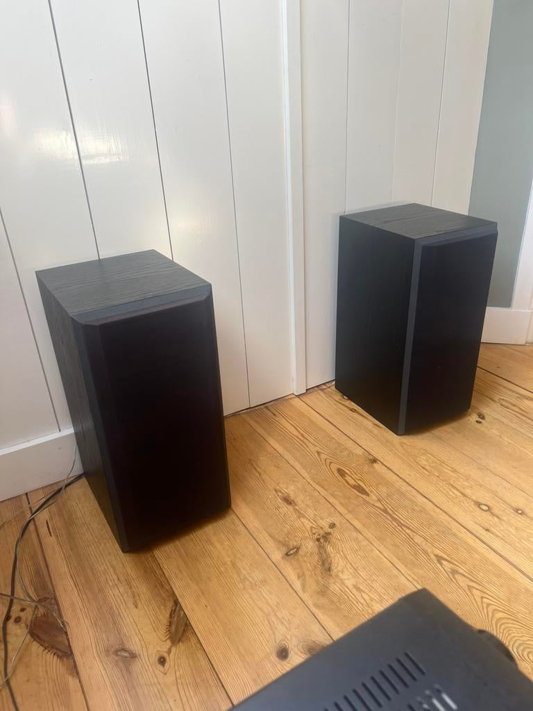 nette hifi set – B&W speakers + Sony versterker, Audio, Tv en Foto, Luidsprekers, Ophalen of Verzenden, Zo goed als nieuw