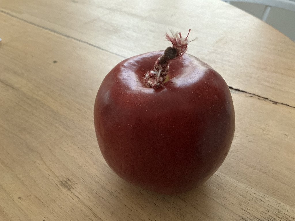 Kunstappel sierfruit, Nieuw, Ophalen of Verzenden, Rood, Mediterraans