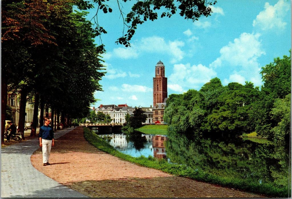 Zwolle - Singel met Peperbus, Verzamelen, Verzenden, 1960 tot 1980, Ongelopen, Overijssel