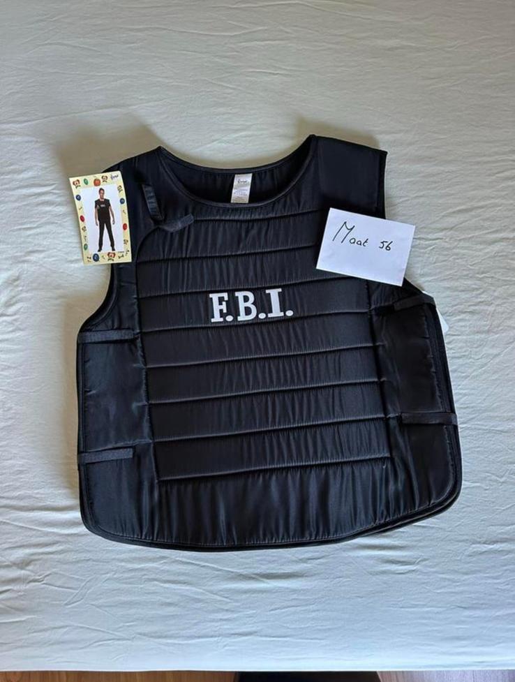 Fbi vest maat 56, Ophalen of Verzenden, Nieuw, Maat 56/58 (XL)