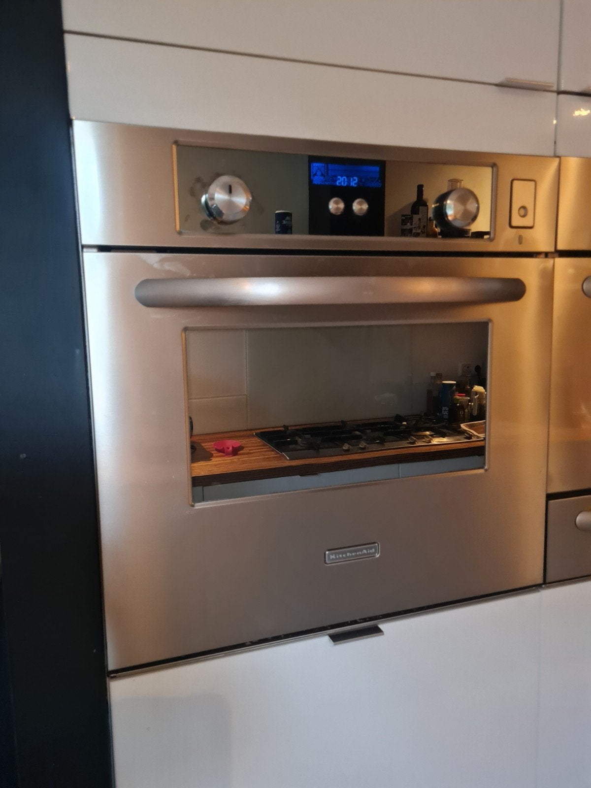 KitchenAid Inbouw Oven met Stoomfunctie (KCSS 6610/IX), Ophalen, Stoom, Inbouw, 55 tot 60 cm